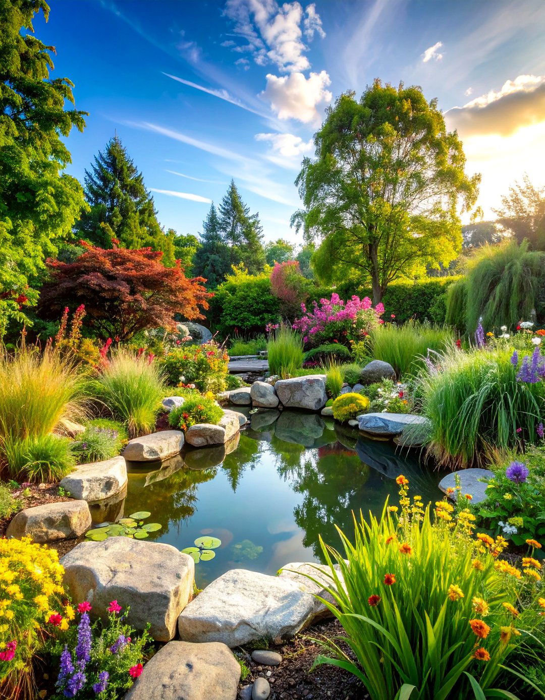 Rock Garden Wildlife Habitat - 25 Rock Garden Ideas