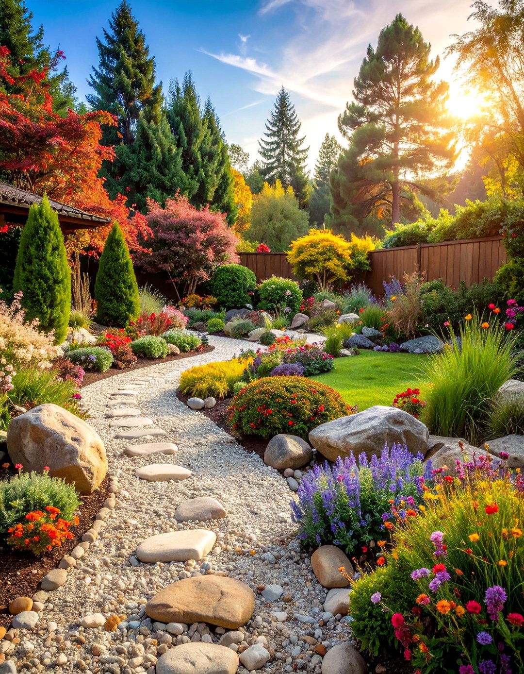 Rock and Gravel Garden - 25 Garden Ideas