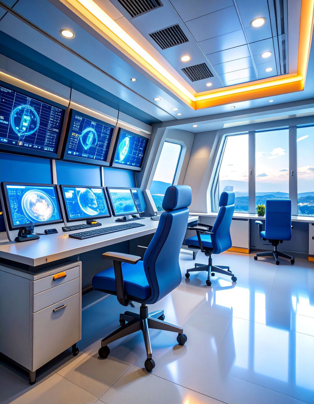 Rocket Launch Control Center - 25 Space-themed Nursery Ideas