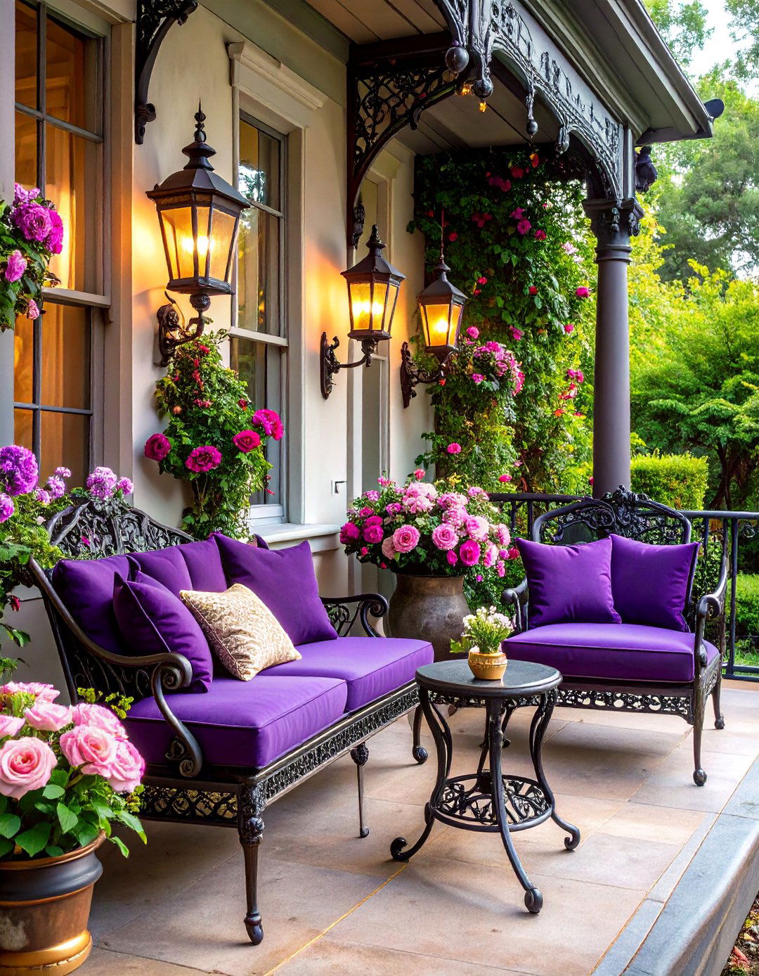 Romantic Victorian Elegance - 25 Small Front Porch Ideas