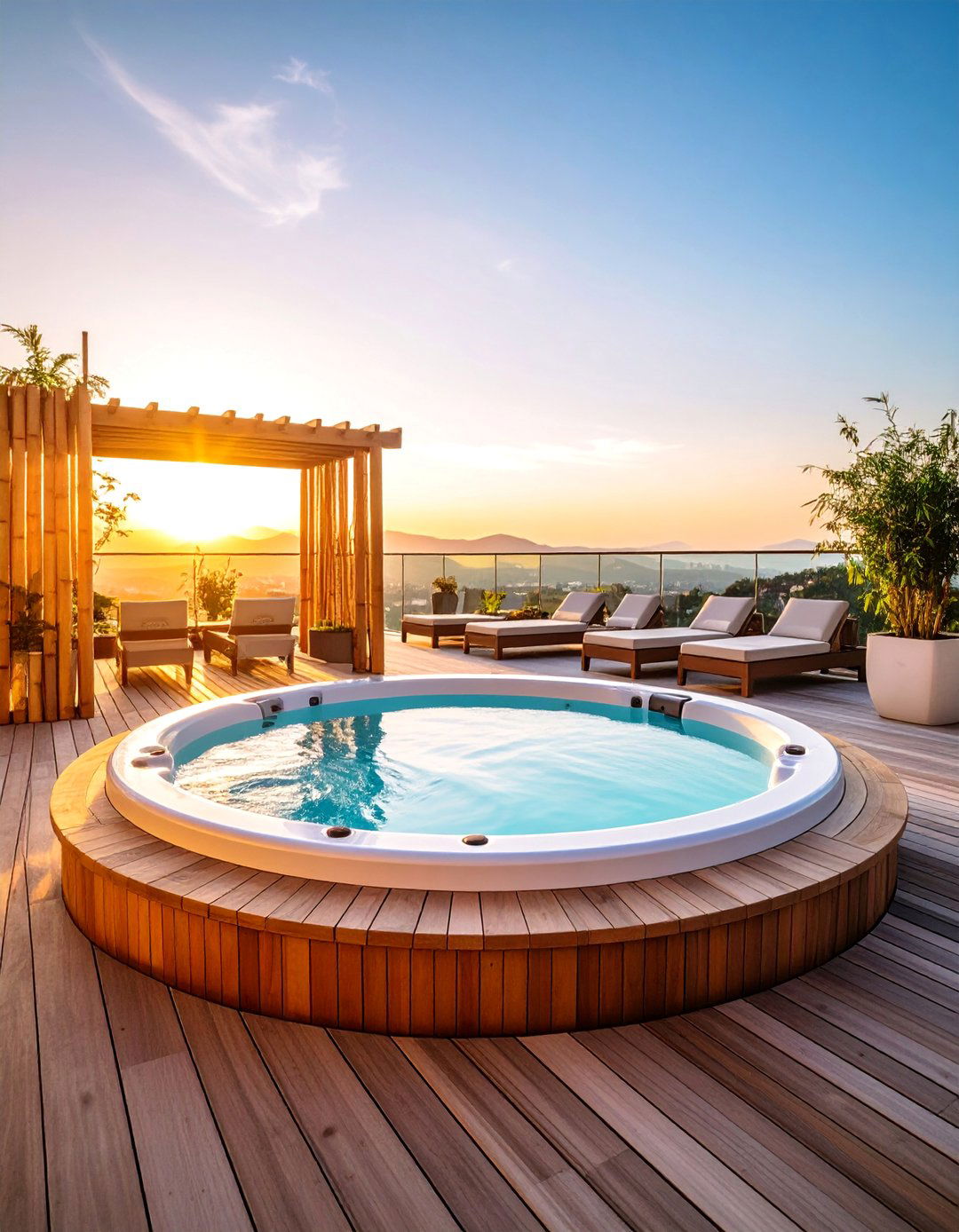 Rooftop Deck Hot Tub and Spa Retreat - 25 Rooftop Deck Ideas