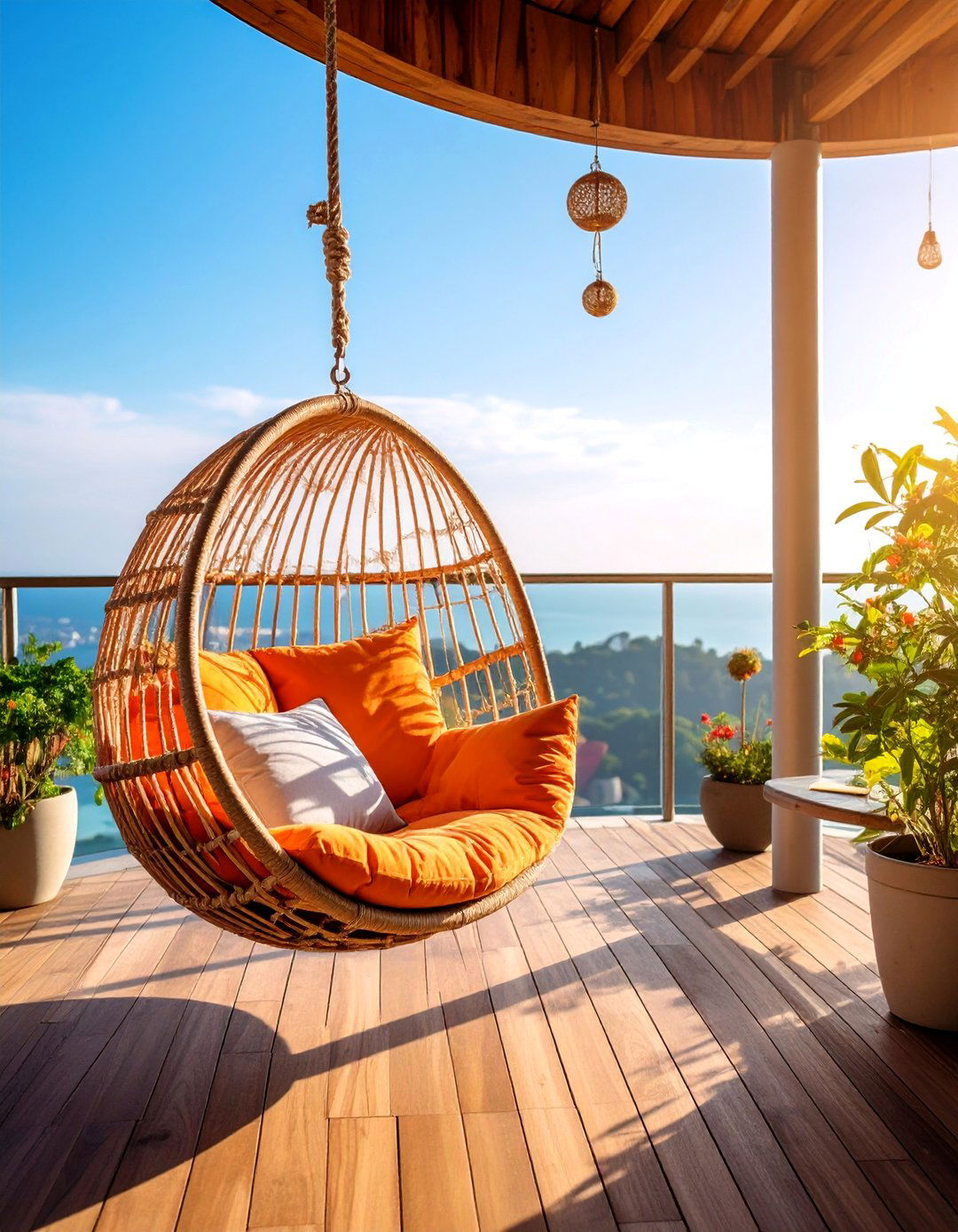 Rooftop Deck with Reading Nook and Quiet Retreat - 25 Rooftop Deck Ideas