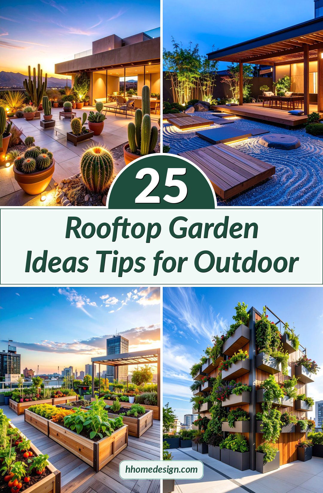 25 Rooftop Garden Ideas Tips for Outdoor