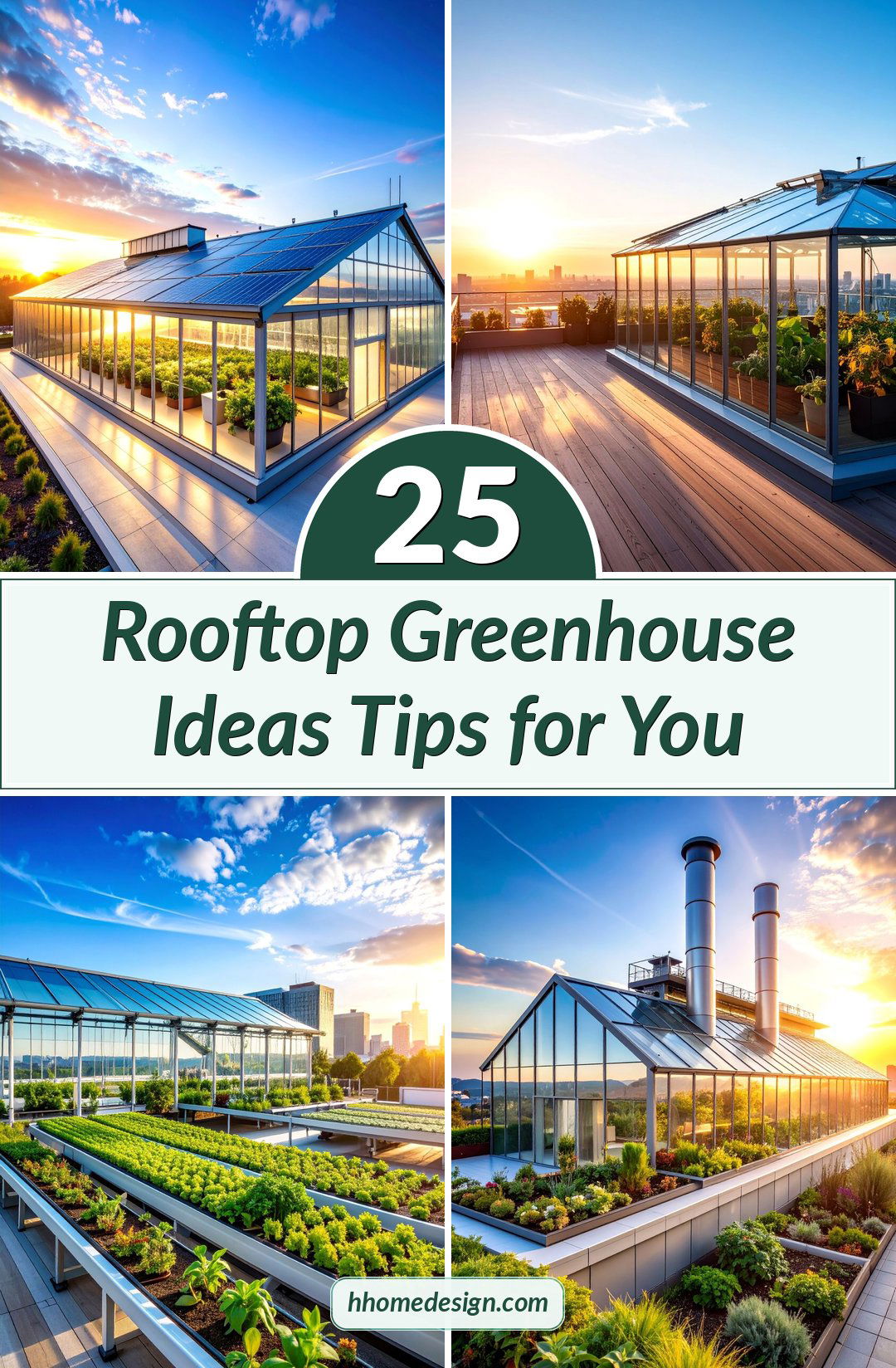 25 Rooftop Greenhouse Ideas Tips for You