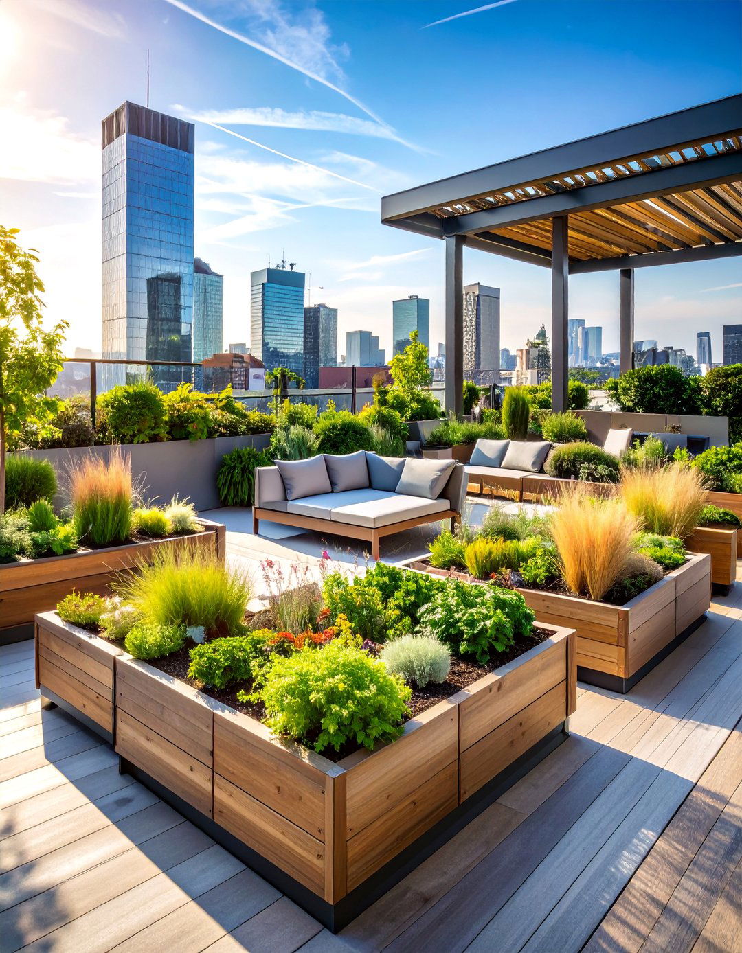 Rooftop Urban Sensory Garden - 25 Sensory Garden Ideas
