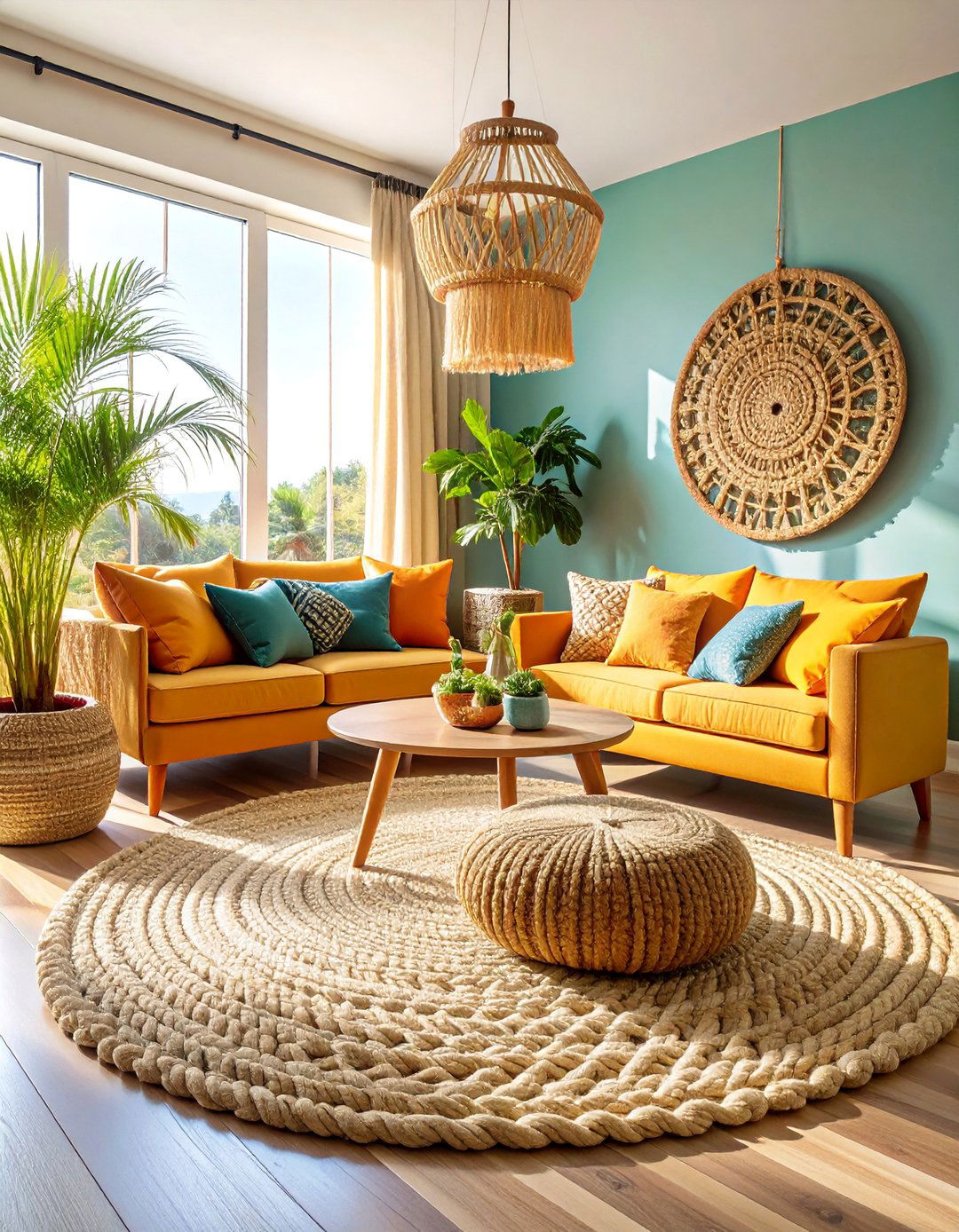Rope Room Divider - 25 Room Divider Ideas