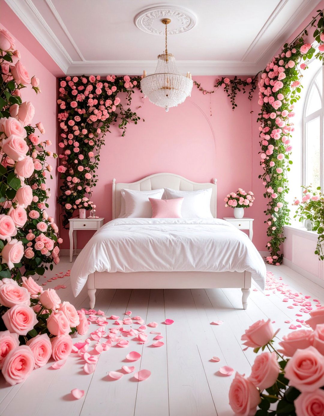 Rose Garden Romance Lash Conservatory - 25 Lash Room Ideas