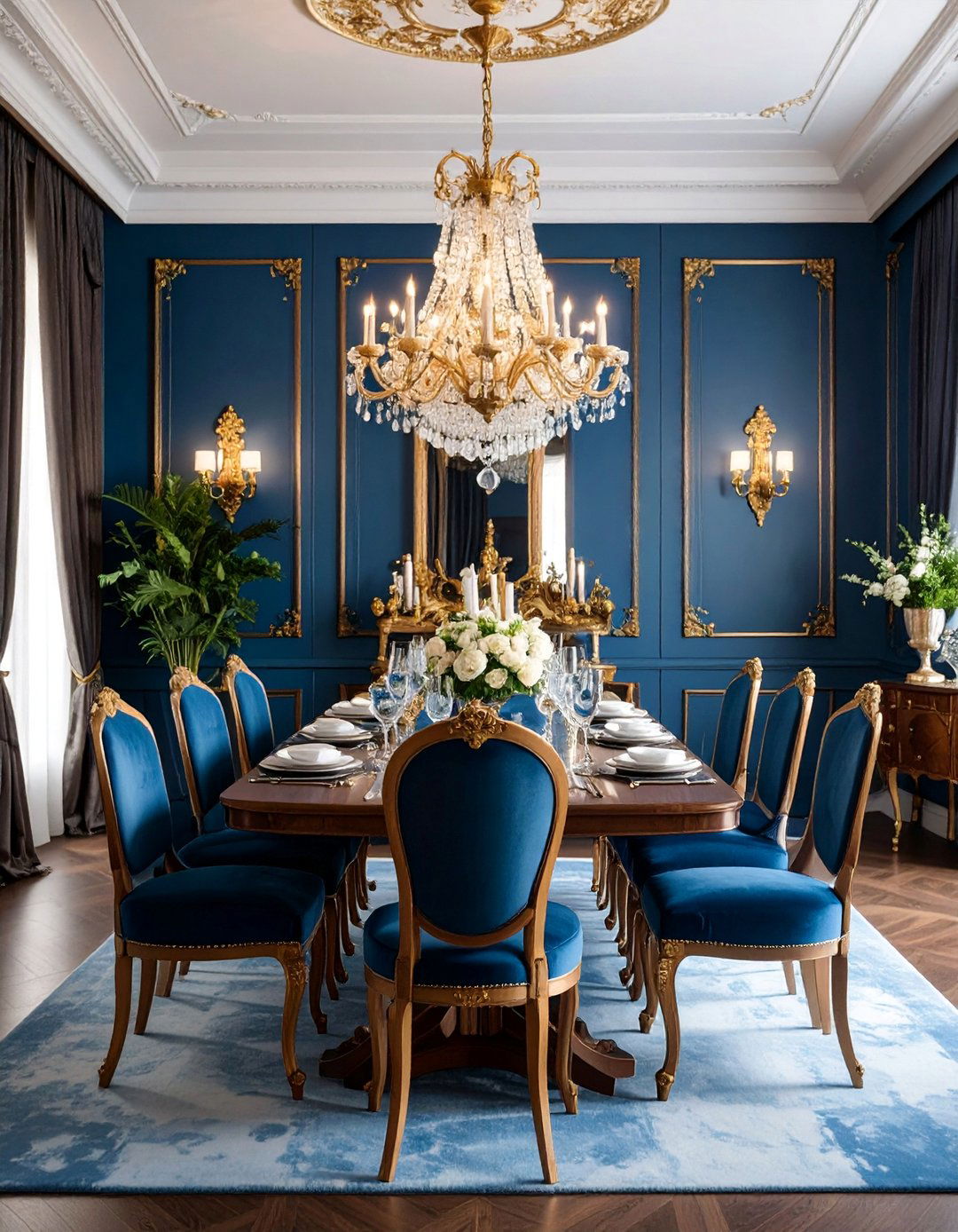 Royal Arendelle Dining Room with Elegant Details - 25 frozen room decor ideas