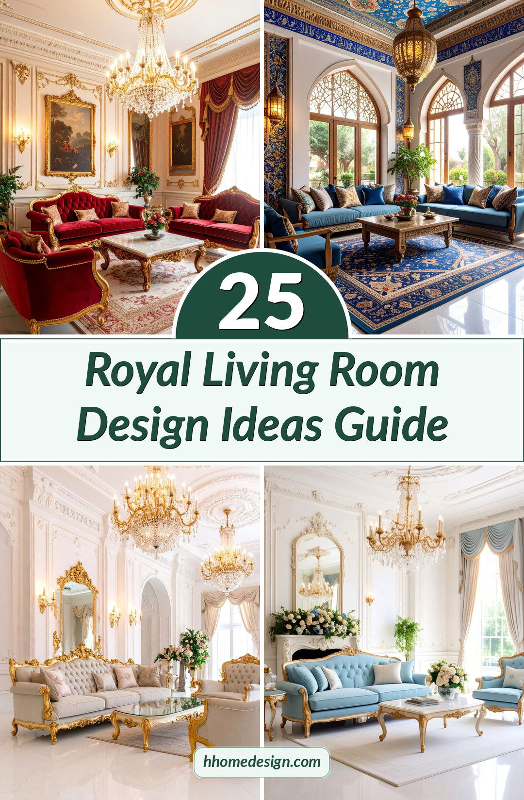 25 Royal Living Room Design Ideas Guide