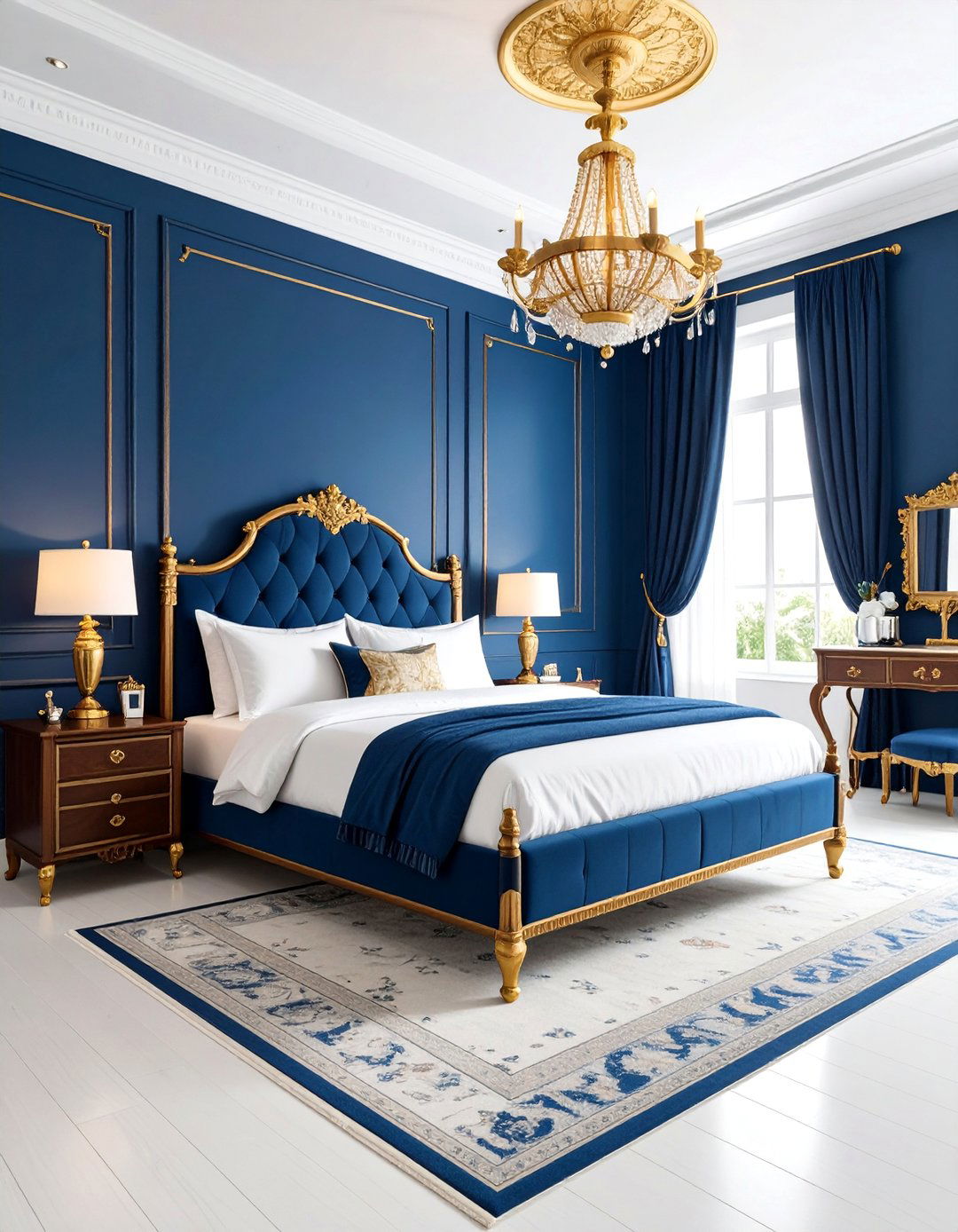 Royal Pirate Admiral Bedroom - 25 Pirate-themed Bedroom Ideas