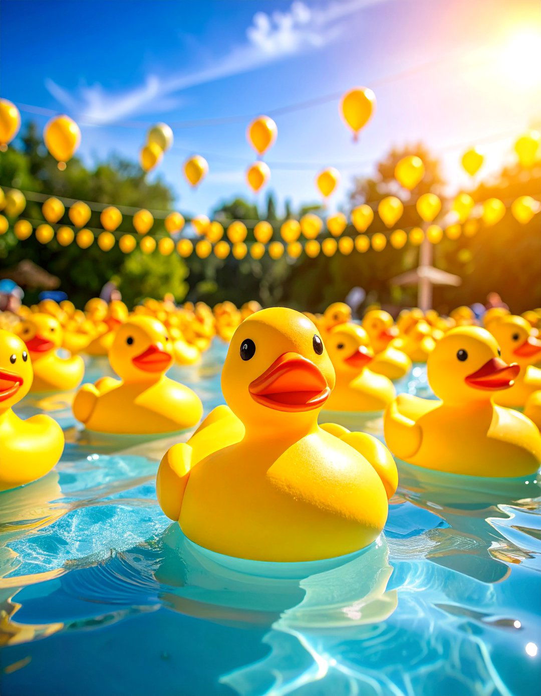 Rubber Duck Derby Pool Party - 25 Pool Party Ideas