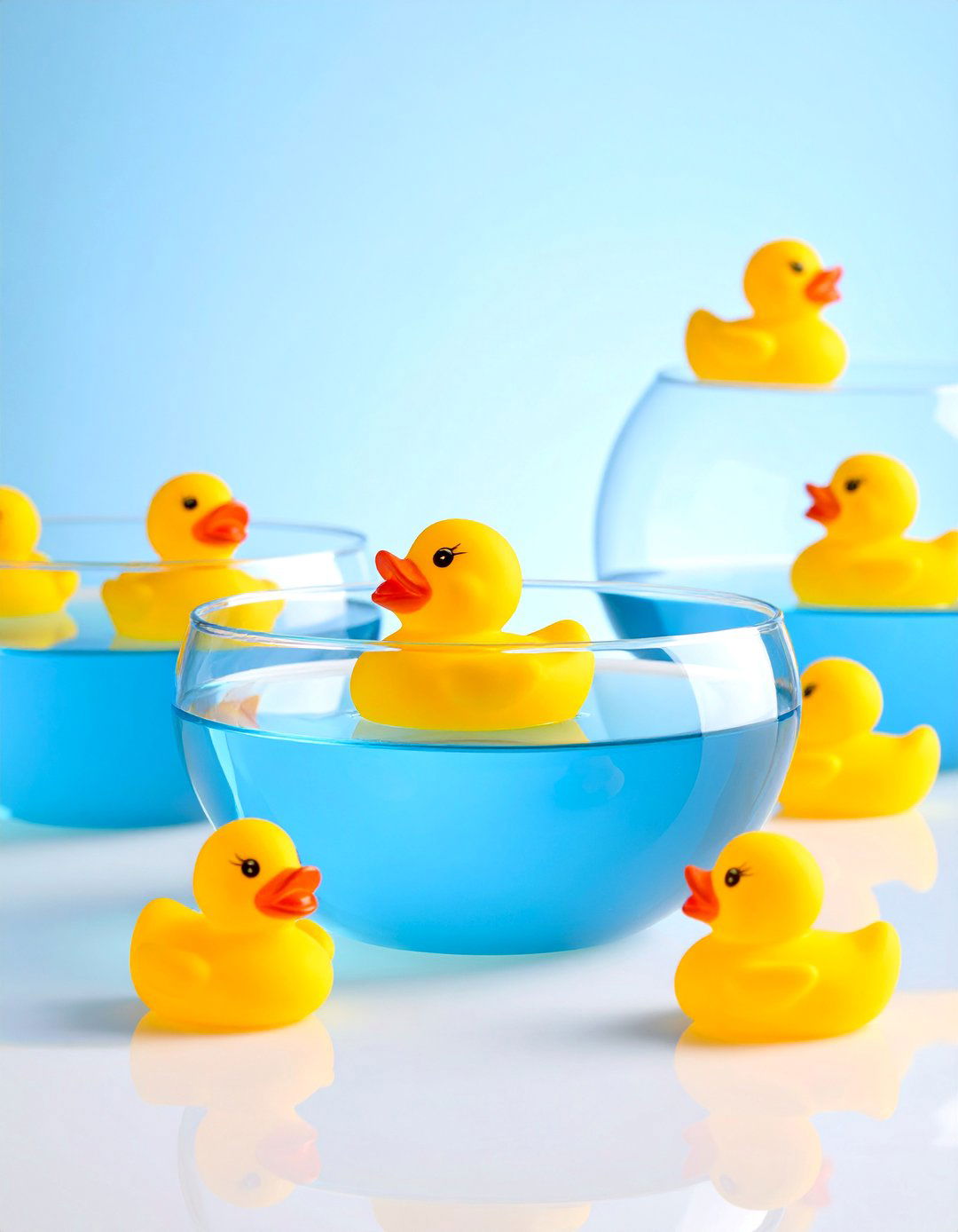 Rubber Duck Flotilla Centerpiece - 25 Baby Shower Centerpiece Ideas