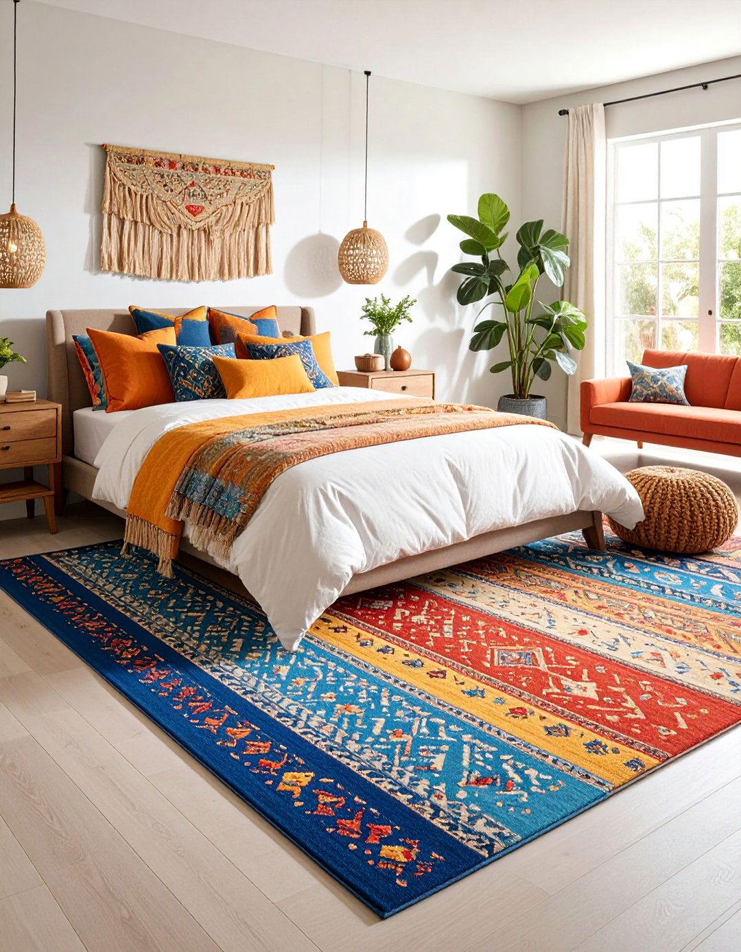 Runner Bedroom Rugs for Alongside Bed Placement - 25 bedroom rug ideas