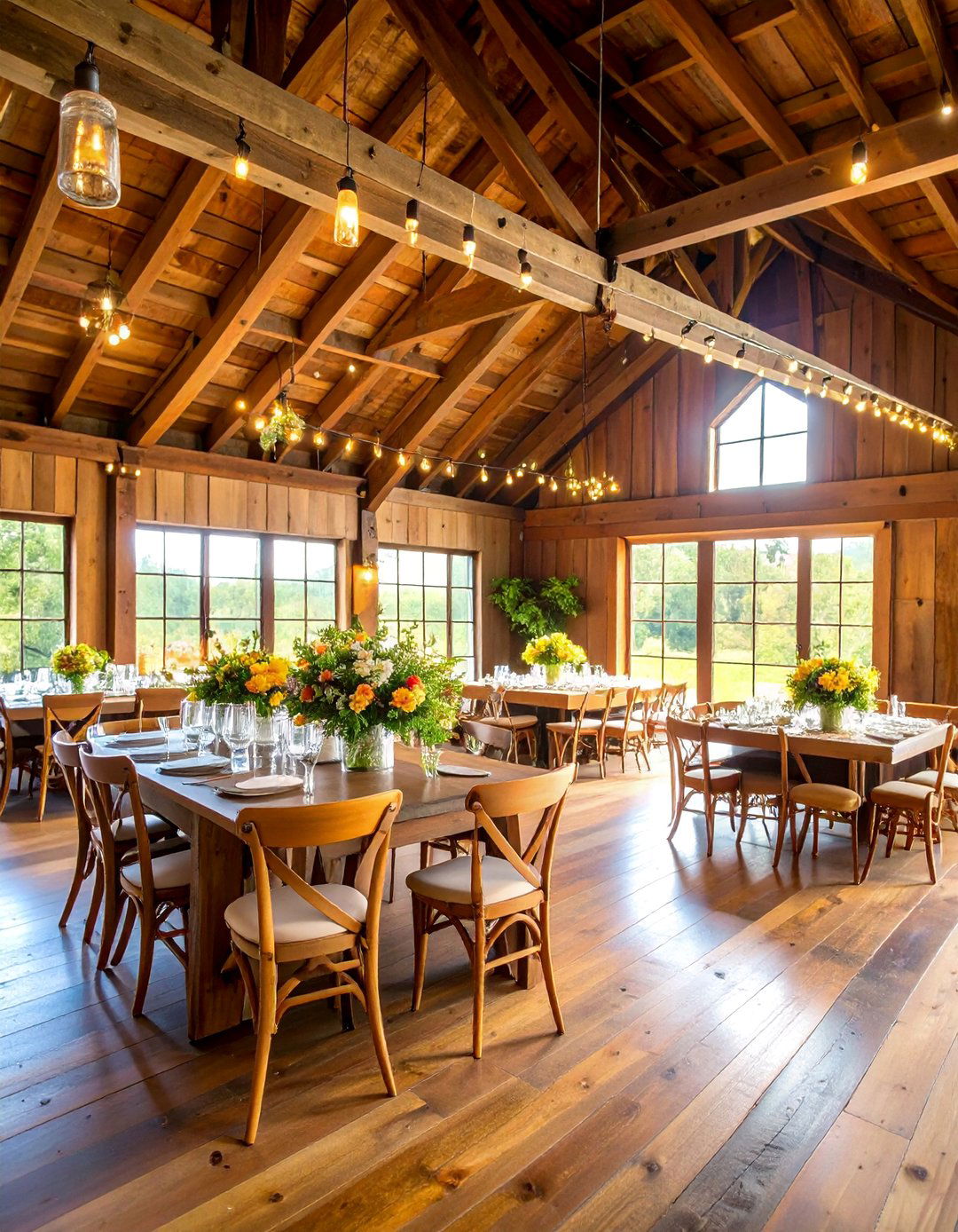 Rustic Barn Wedding with Spring Florals - 25 Spring Wedding Ideas