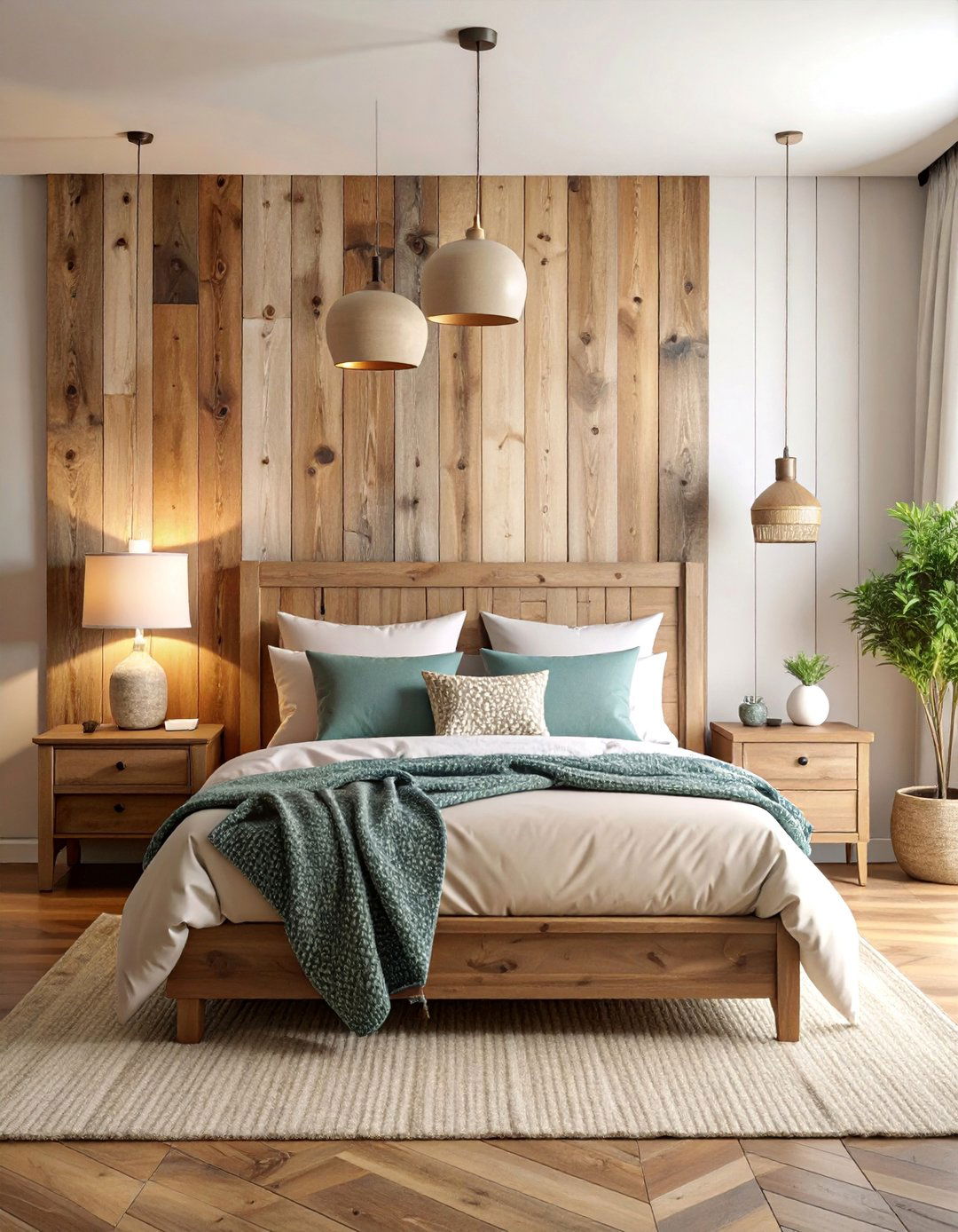 Rustic Barn Wood Accent Wall - 25 Wood Trim Accent Wall Ideas