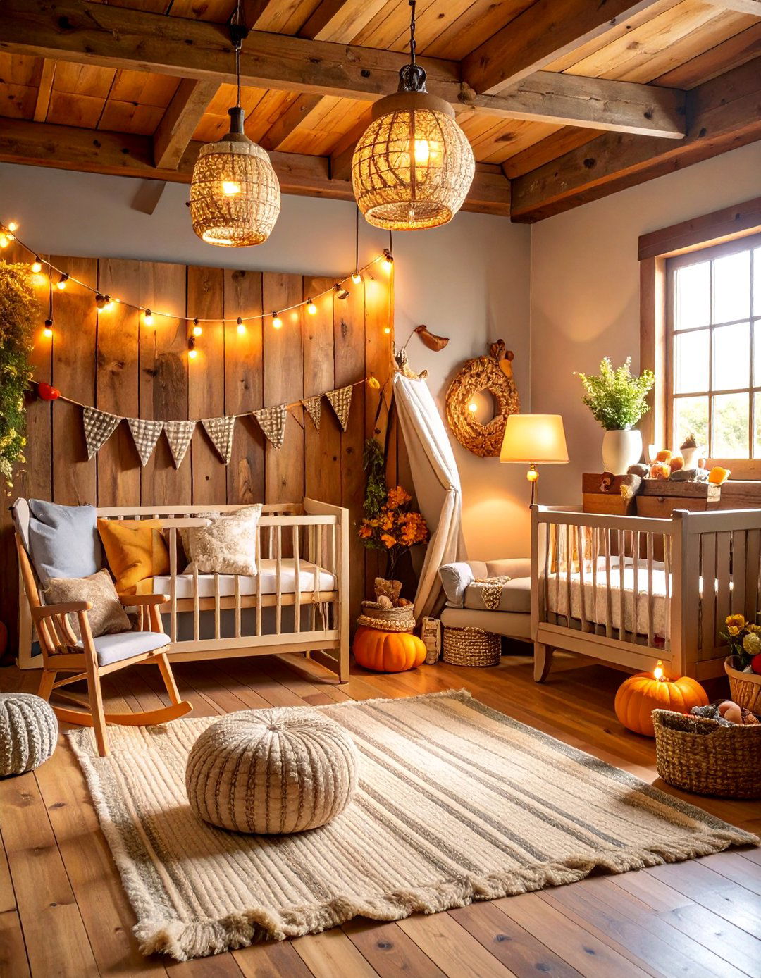Rustic Barnyard Farm Nursery Theme - 25 Nature Themed Nursery Ideas