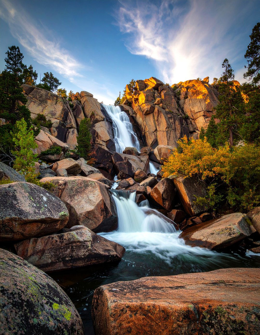 Rustic Boulder Waterfall - 25 Pondless Waterfall Design Ideas