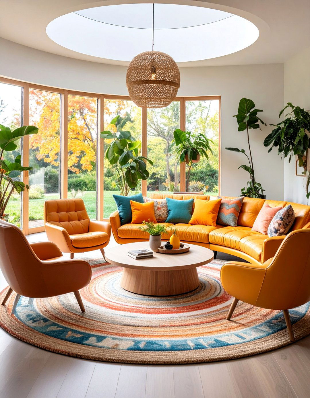 Rustic Conversation Pit Living Room - 25 Small Rustic Living Room Ideas