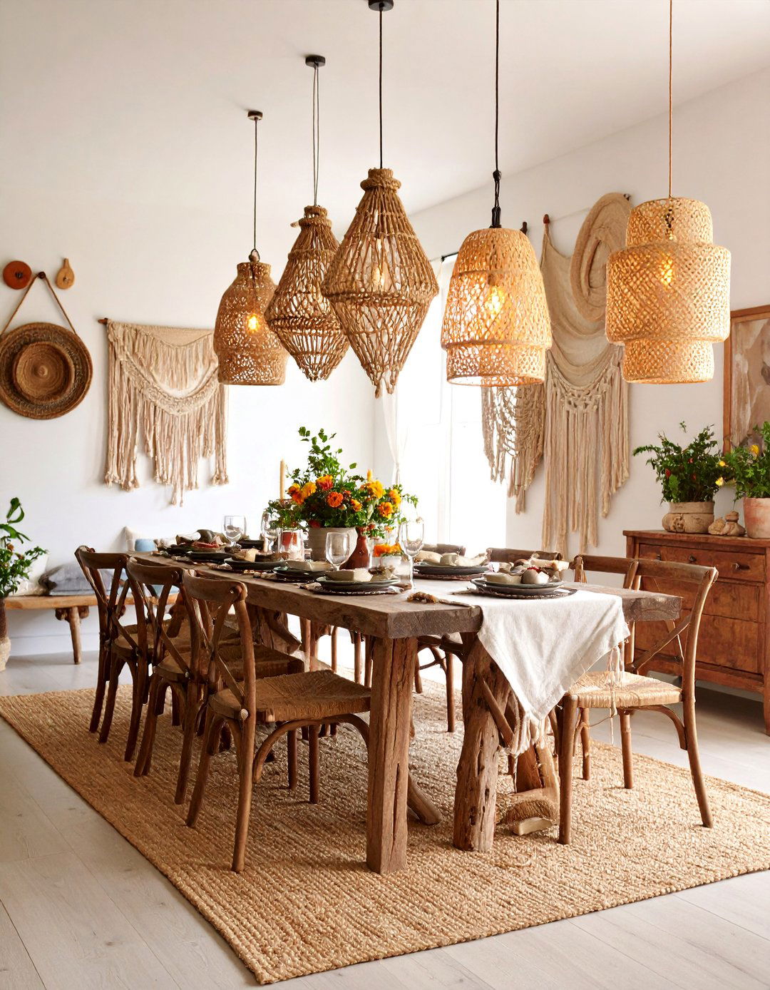 Rustic Driftwood Dining Room Theme - 25 Nautical Decor Ideas
