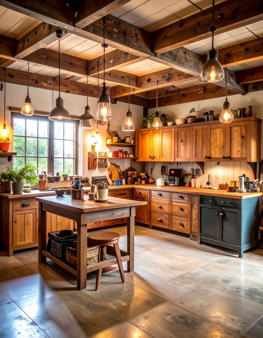 Rustic Farmhouse Workshop - 25 Garage Makeover Ideas