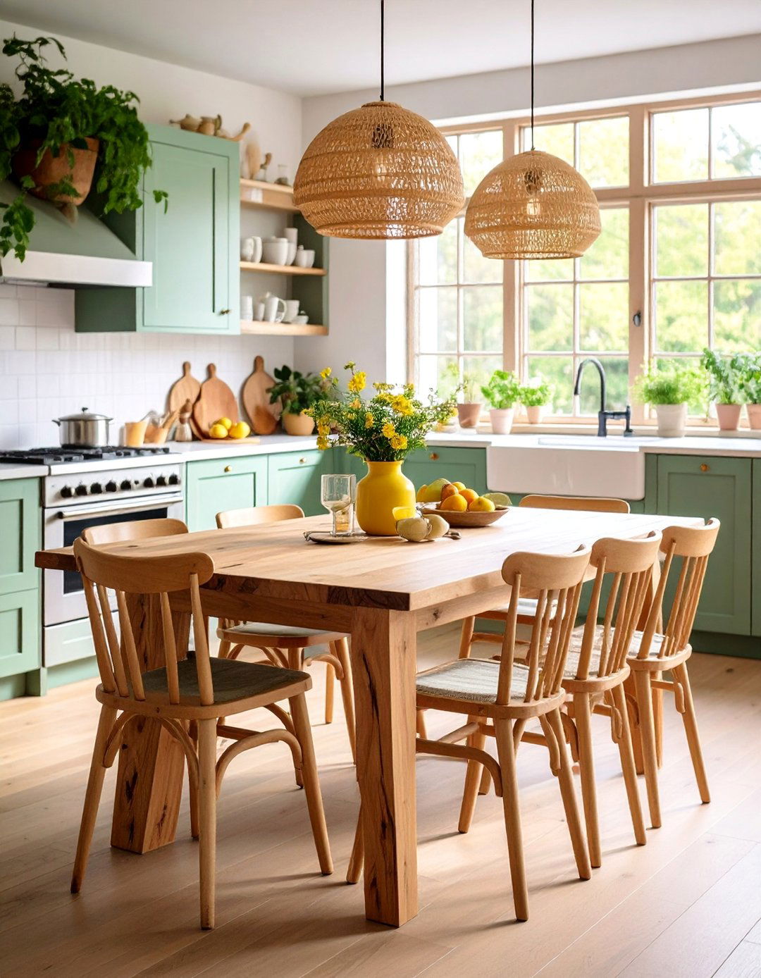 Rustic Live Edge Table with Natural Character - 25 Small Kitchen Table Ideas