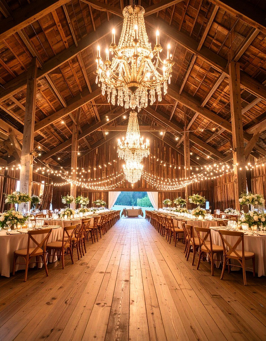 Rustic Luxury Barn Elegance - 25 Glamorous Wedding Ideas