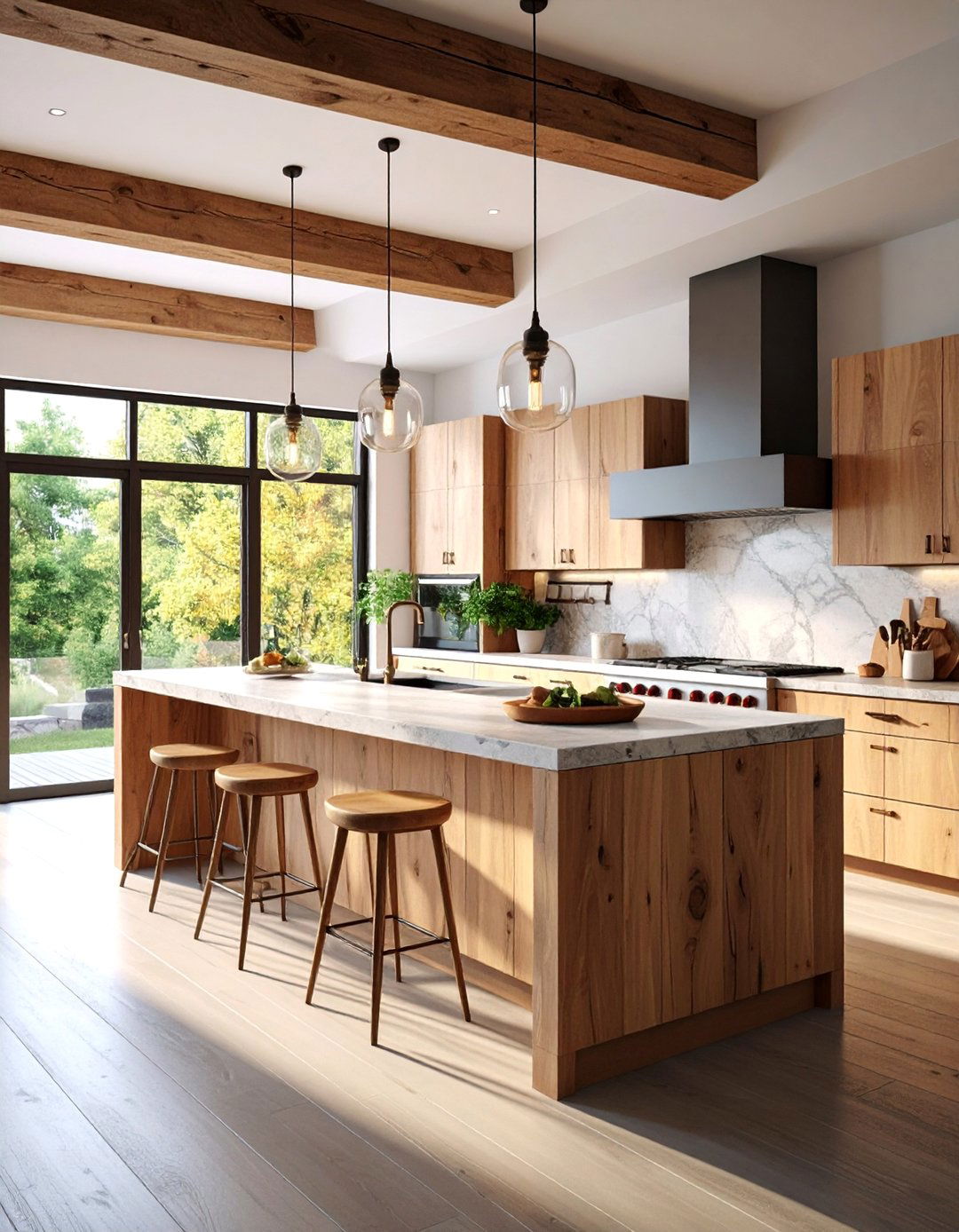 Rustic Minimalism with Raw Materials - 25 Modern Kitchen Ideas