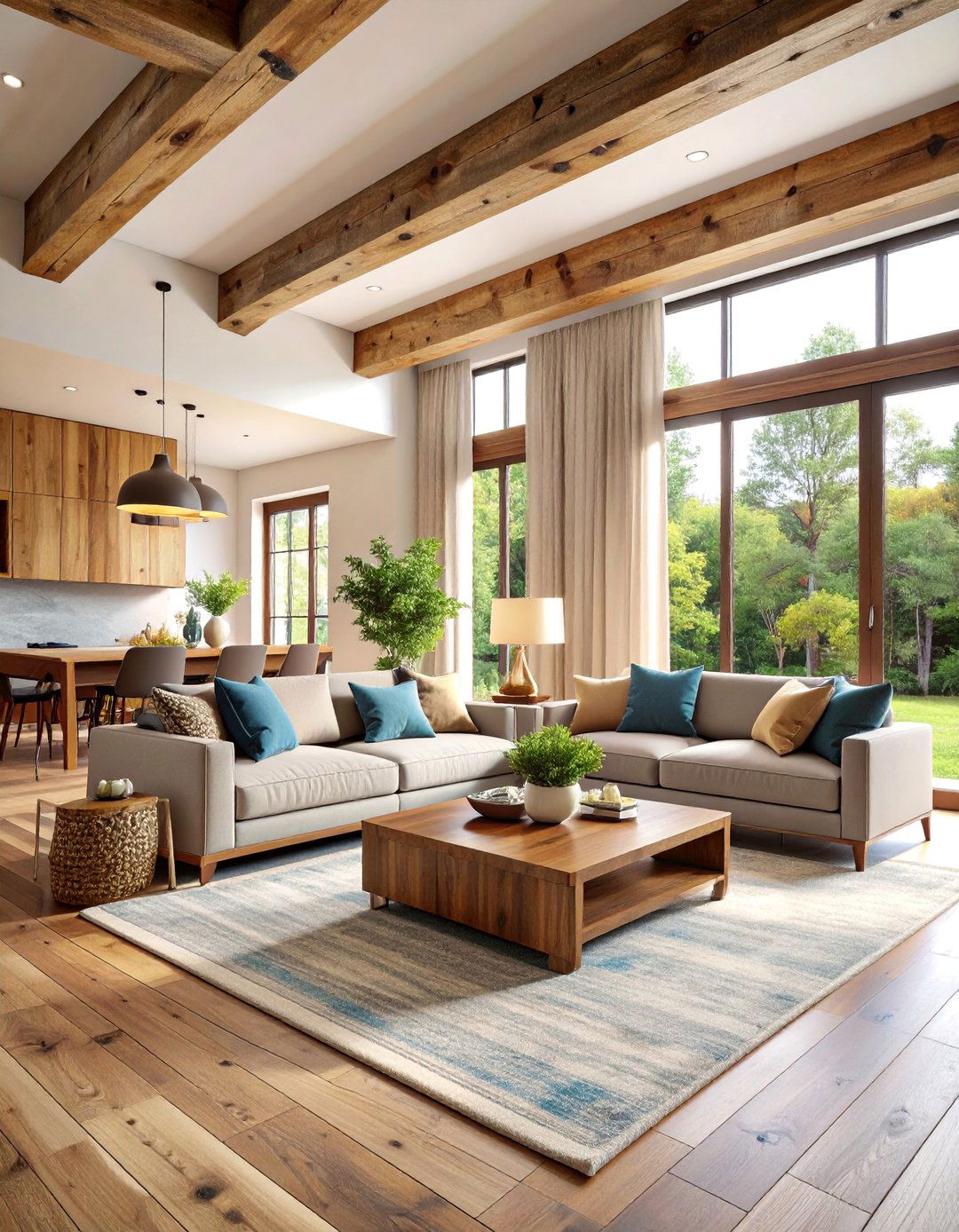 Rustic Modern Wood Trim - 25 Modern Window Trim Ideas