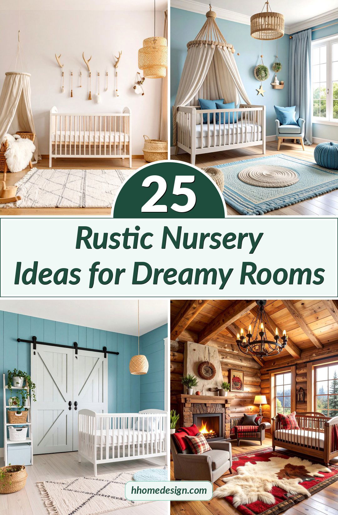 25 Rustic Nursery Ideas for Dreamy Rooms