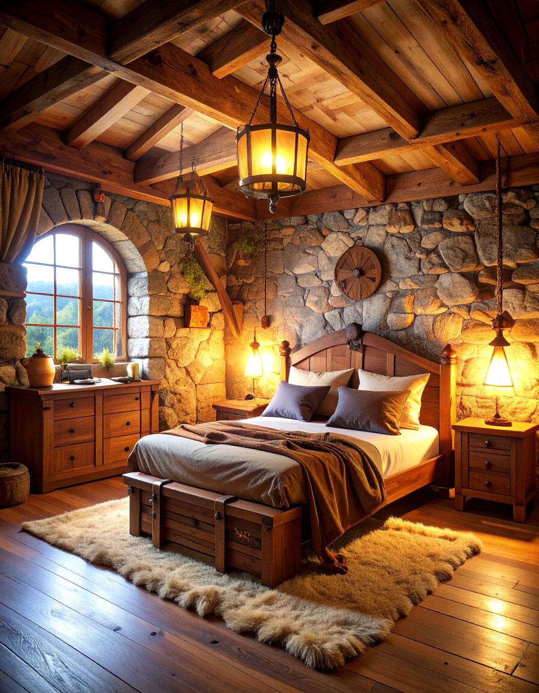 Rustic Pirate Fort Bedroom - 25 Pirate-themed Bedroom Ideas