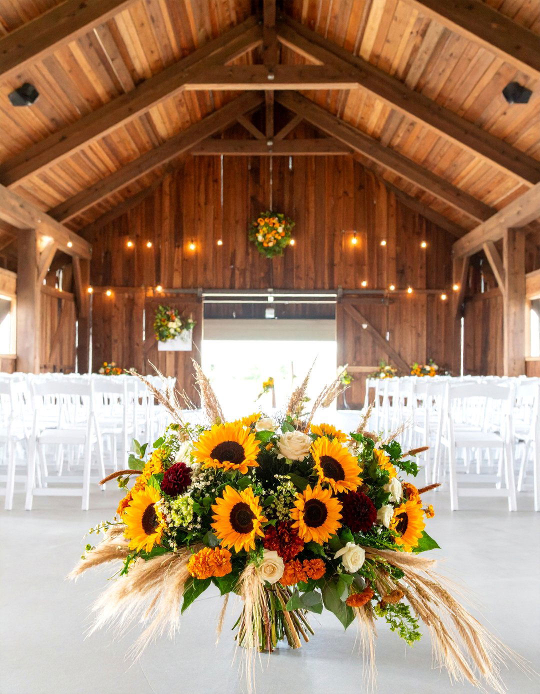 Rustic Sunflower Country Charm Bouquet - 25 Wedding Bouquet Ideas