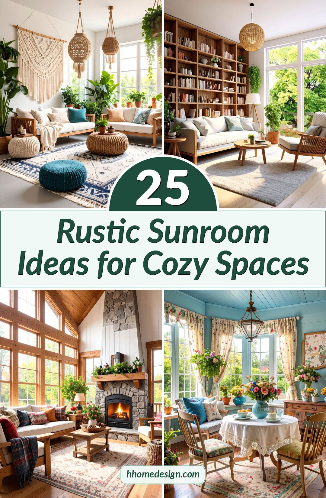 25 Rustic Sunroom Ideas for Cozy Spaces