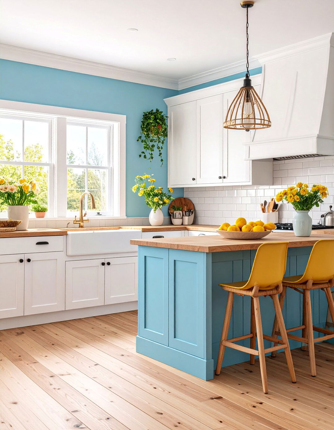 Rustic White Breakfast Nook Kitchen - 25 Rustic White Kitchen Ideas