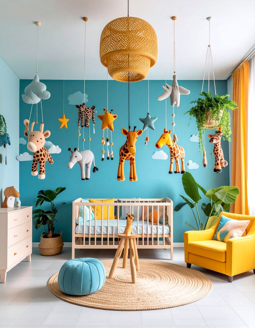 Safari Mobile Sanctuary Heaven - 25 Safari Nursery Decor Ideas