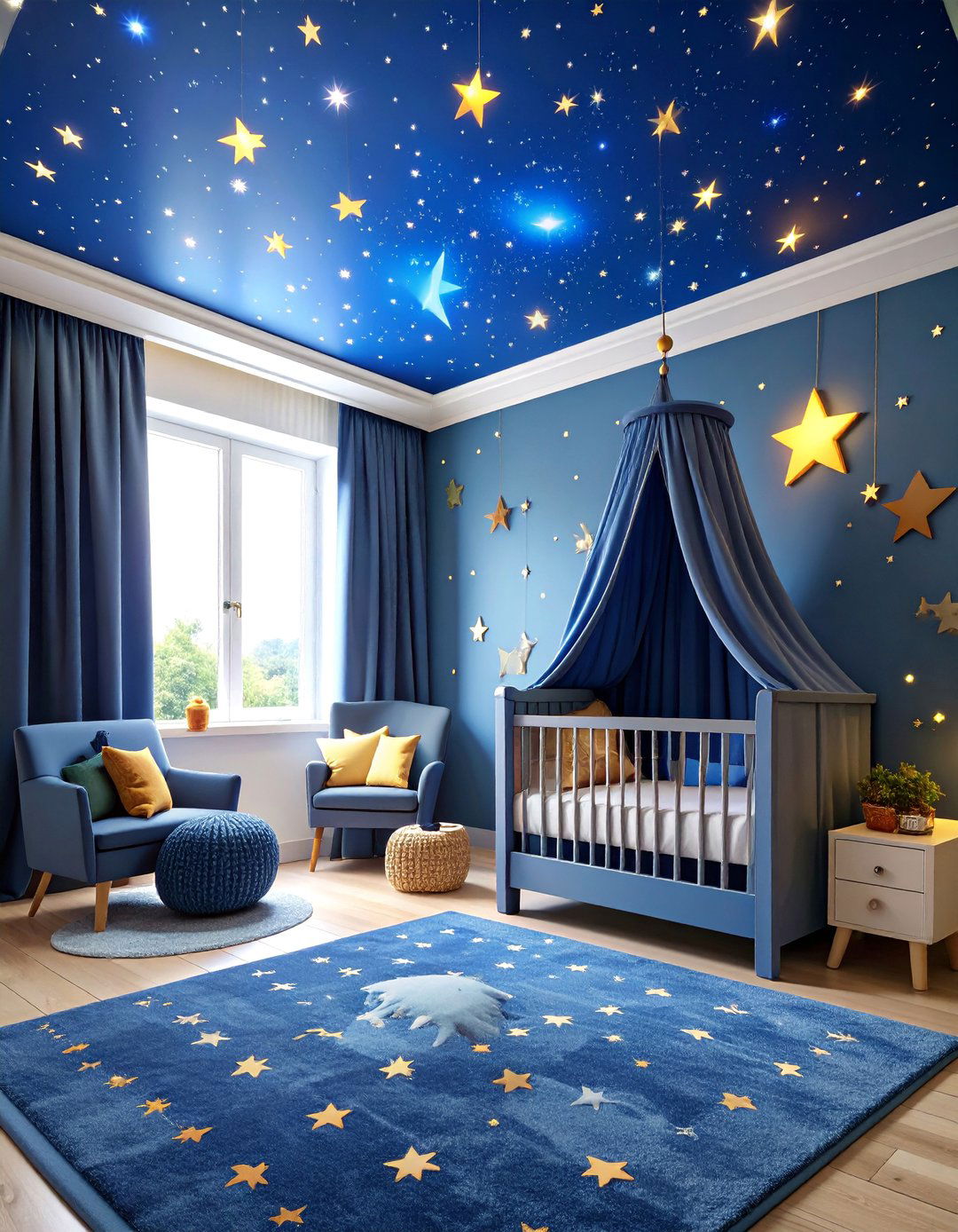 Safari Night Sky Constellation Theme - 25 Safari Nursery Decor Ideas