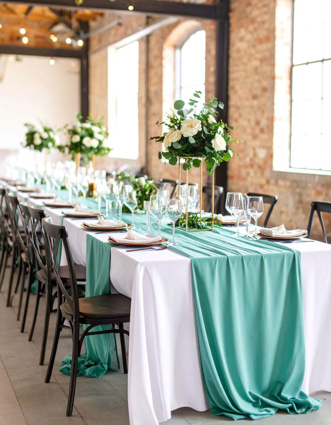 Sage Green Industrial Chic Wedding with Metal Accents - 25 Sage Green Wedding Ideas