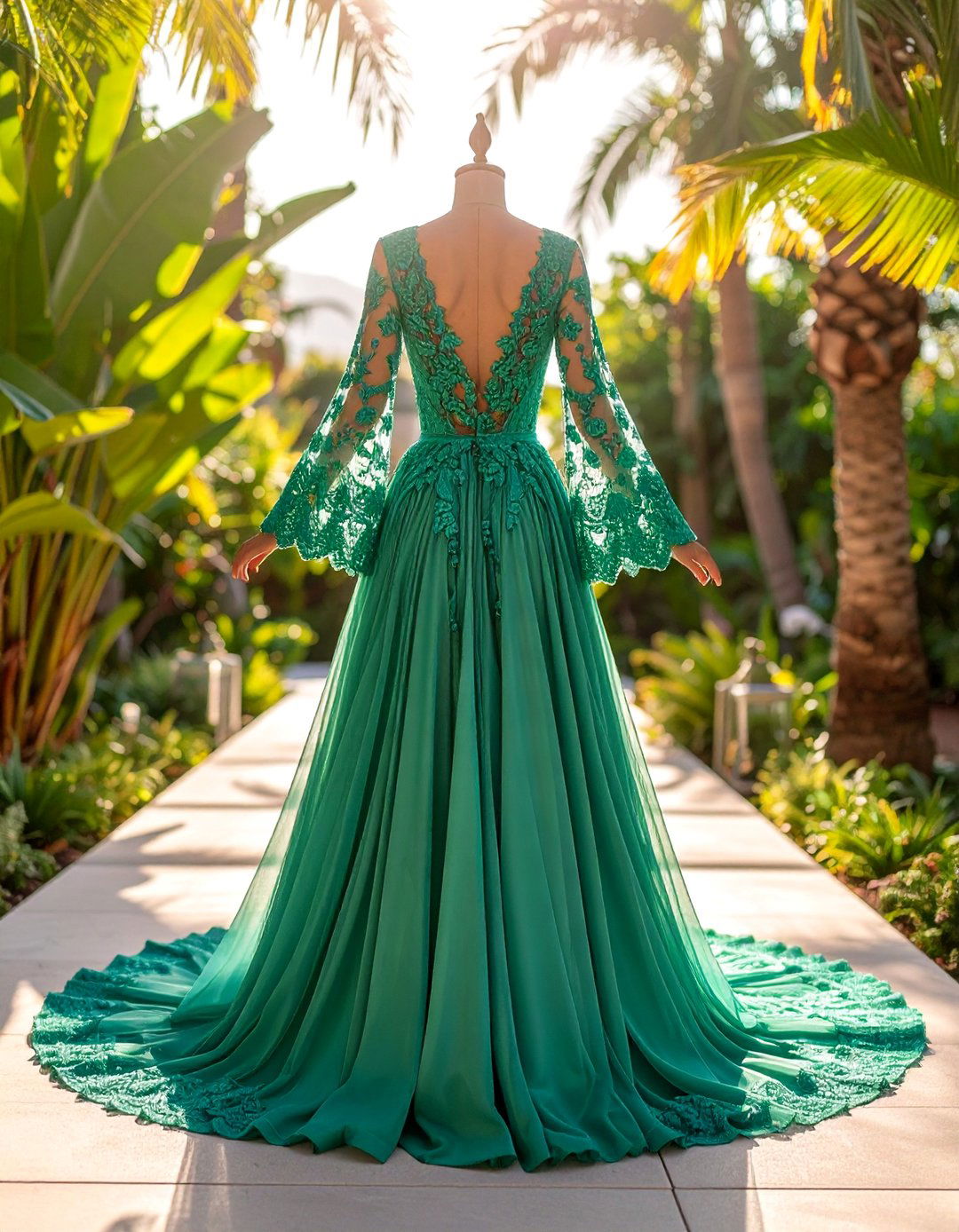 Sage Green Midi with Lace Accents - 25 Guest Wedding Outfit Ideas
