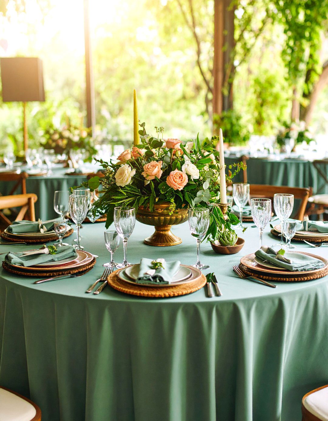 Sage Green Monochromatic Natural Wedding - 25 Sage Green Wedding Ideas