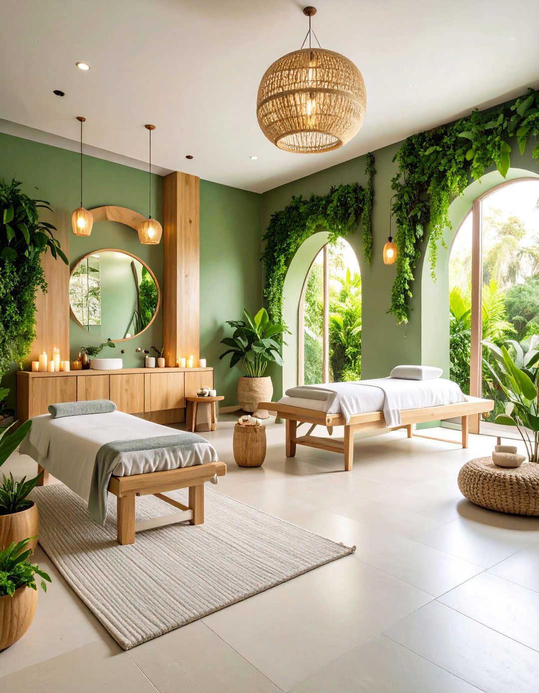 Sage Green Wellness Lash Retreat - 25 Lash Room Ideas