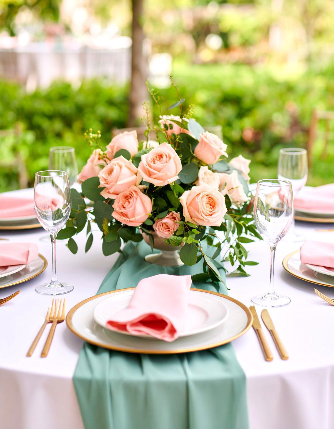 Sage Green and Blush Pink Garden Romance - 25 Sage Green Wedding Ideas