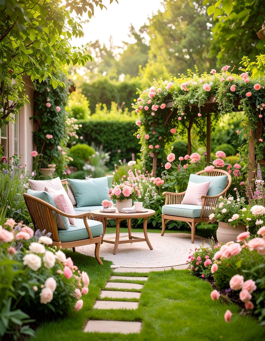 Sage Green and Blush Pink Garden Romance - 25 Romantic Wedding Ideas