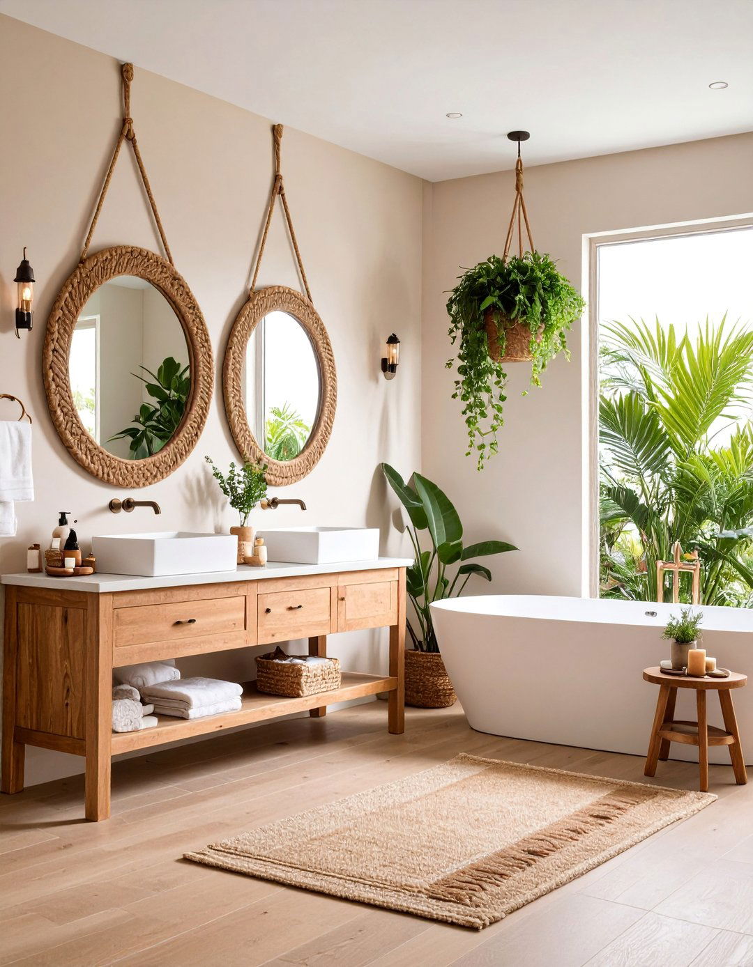 Sand And Sable Brown Bathroom Coastal - 25 Brown Bathroom Ideas