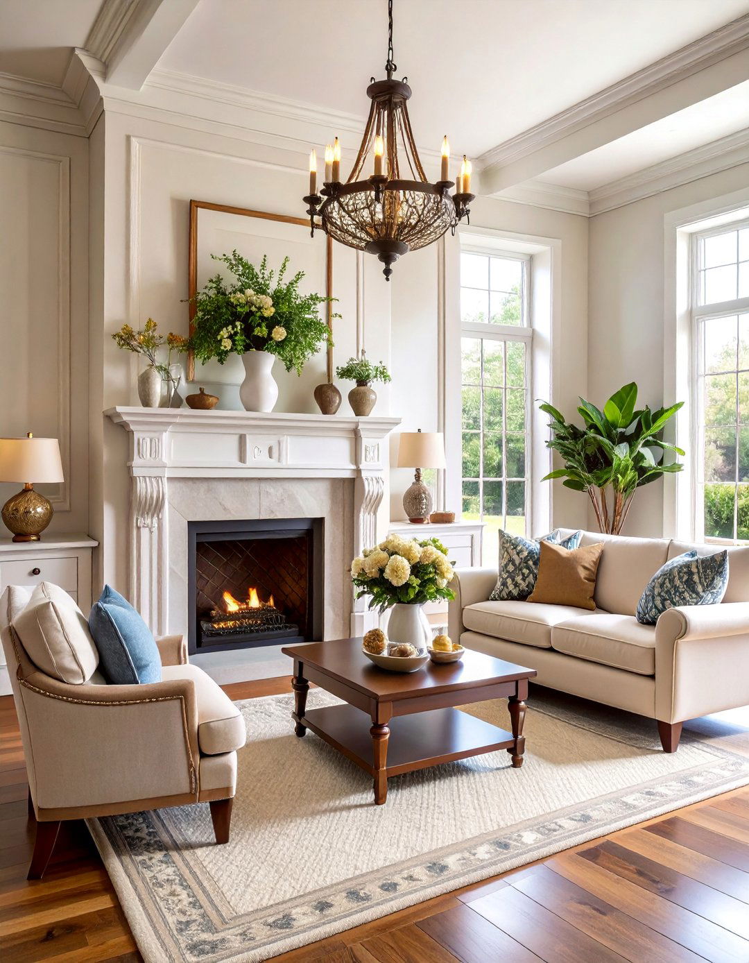 Sassafras Wood Mantel with Aromatic Heritage - 25 Wood Mantel Ideas