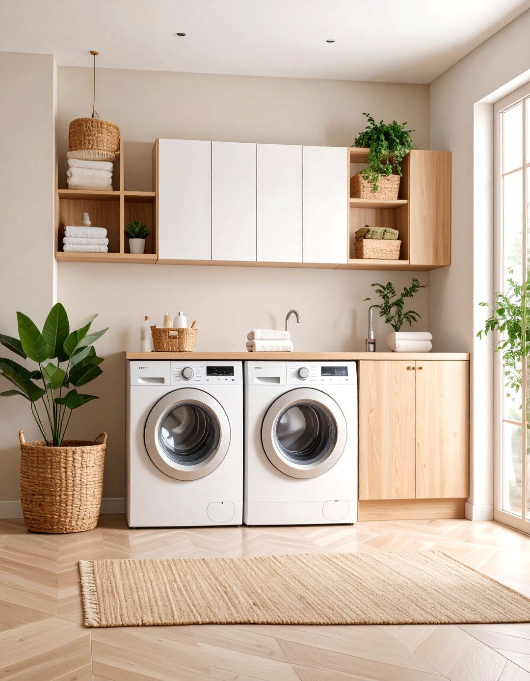 Scandi Style Laundry Room Wallpaper - 25 Laundry Room Wallpaper Ideas