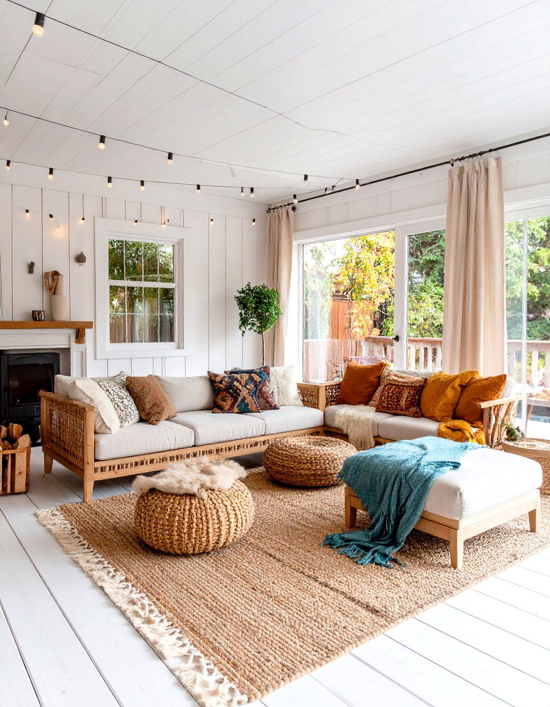 Scandinavian California Room with Light Woods - 25 California Room Design Ideas
