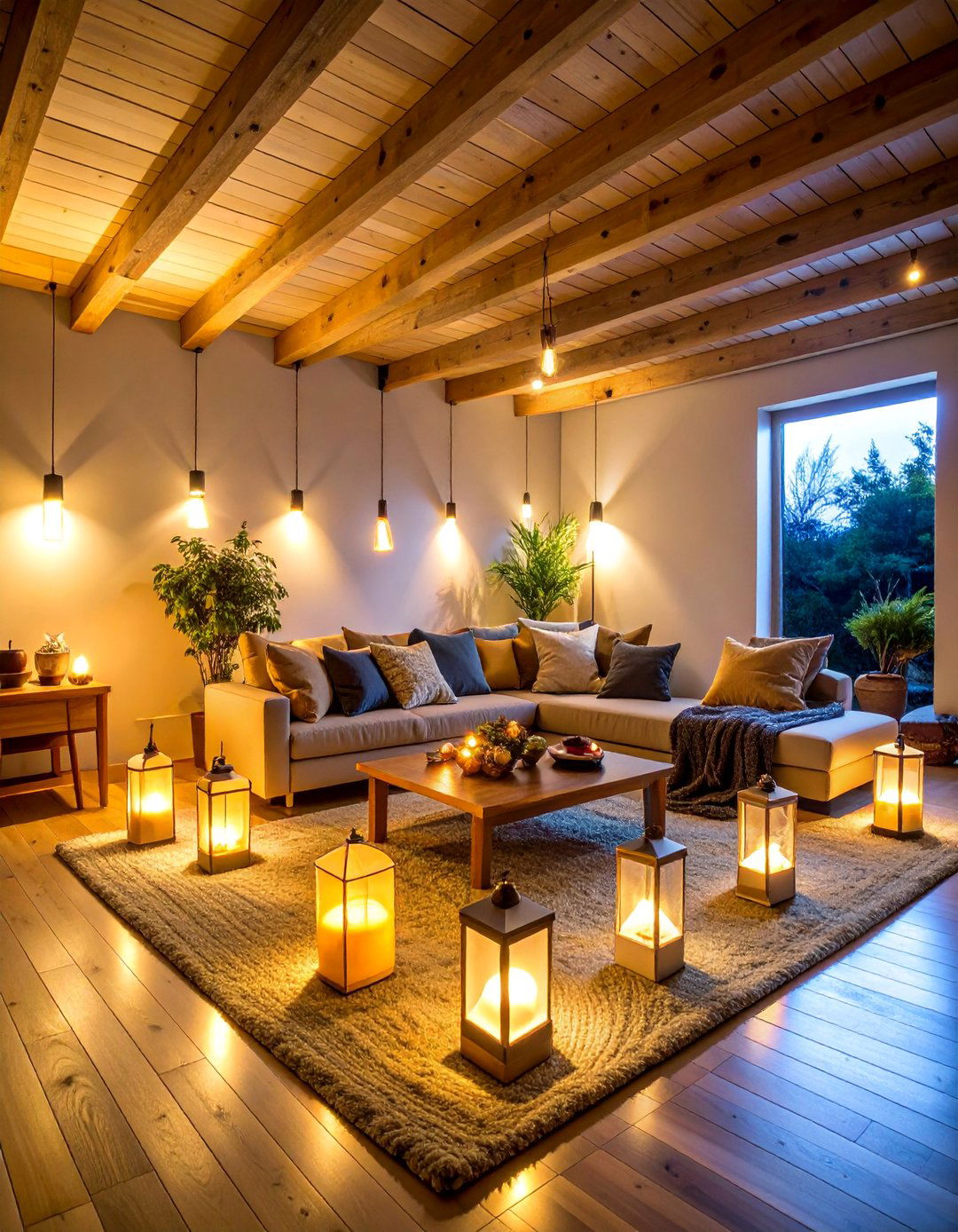Scandinavian Hygge Basement Lighting Cocoon - 25 Basement Lighting Ideas
