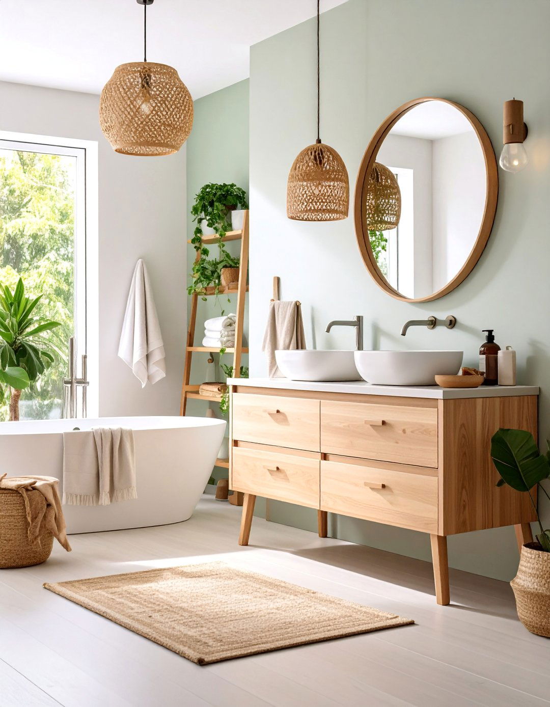 Scandinavian Hygge Comfort - 25 Hallway Bathroom Ideas