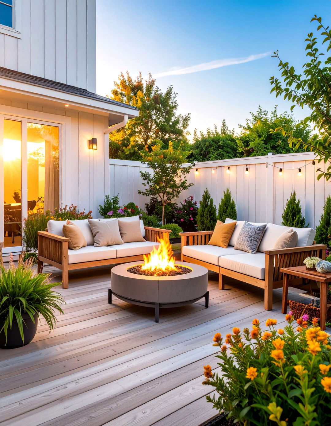 Scandinavian Inspired Townhouse Backyard Retreat - 25 Townhouse Backyard Ideas