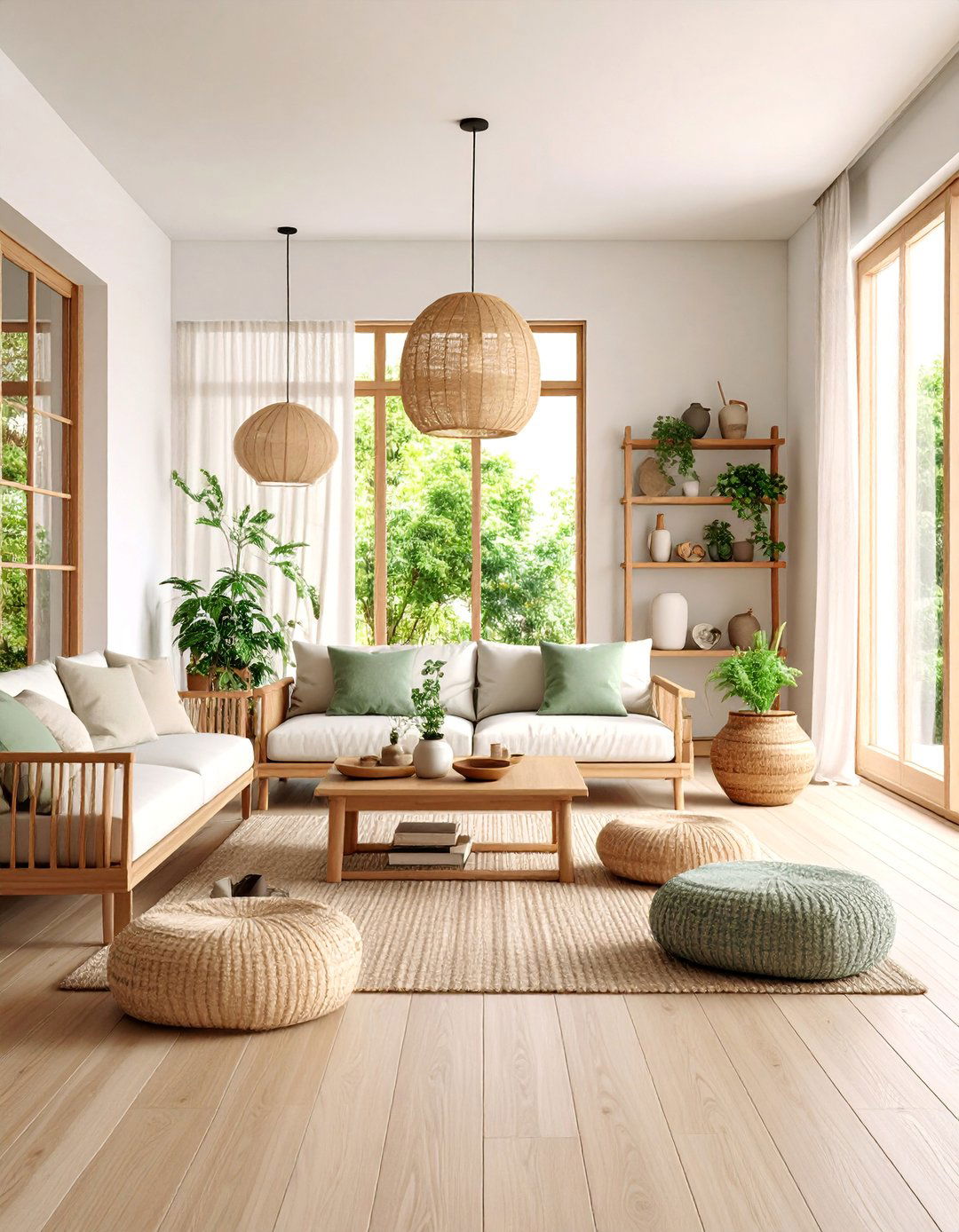 Scandinavian Korean Fusion Living Room - 25 Korean Living Room Ideas