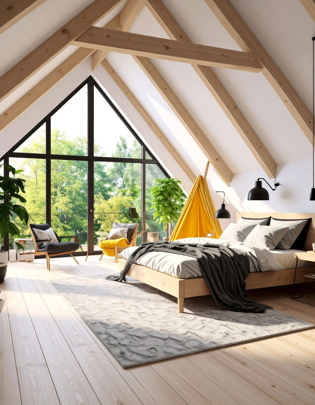 Scandinavian Light Filled Loft - 25 Loft Ideas